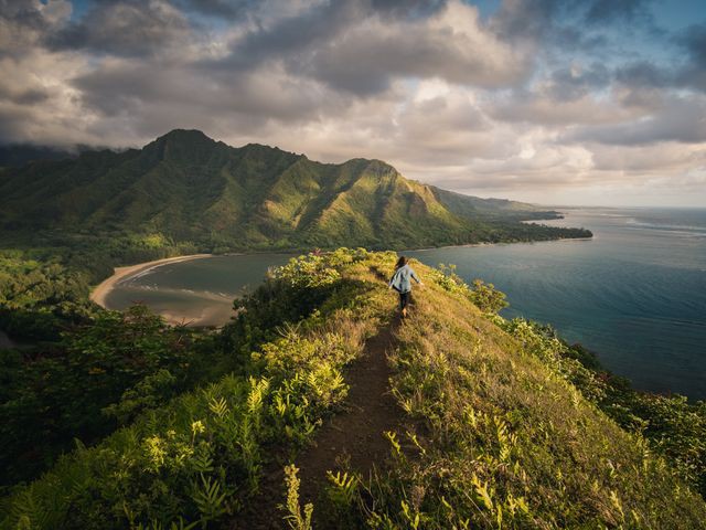 Kauai, Hawaii uitzicht