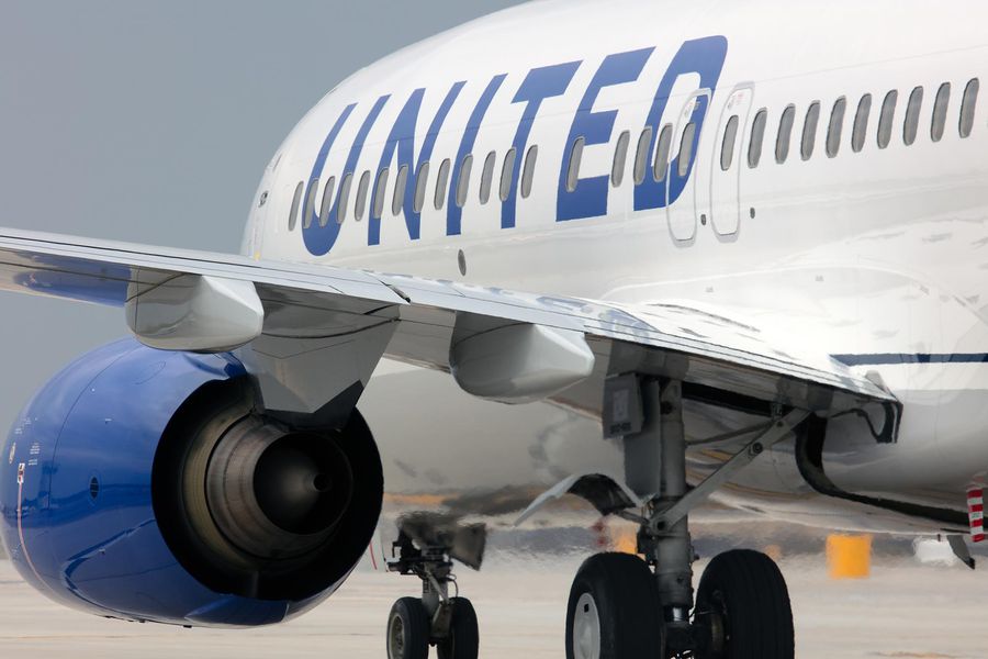 Vlucht met United Airlines naar Salt Lake City