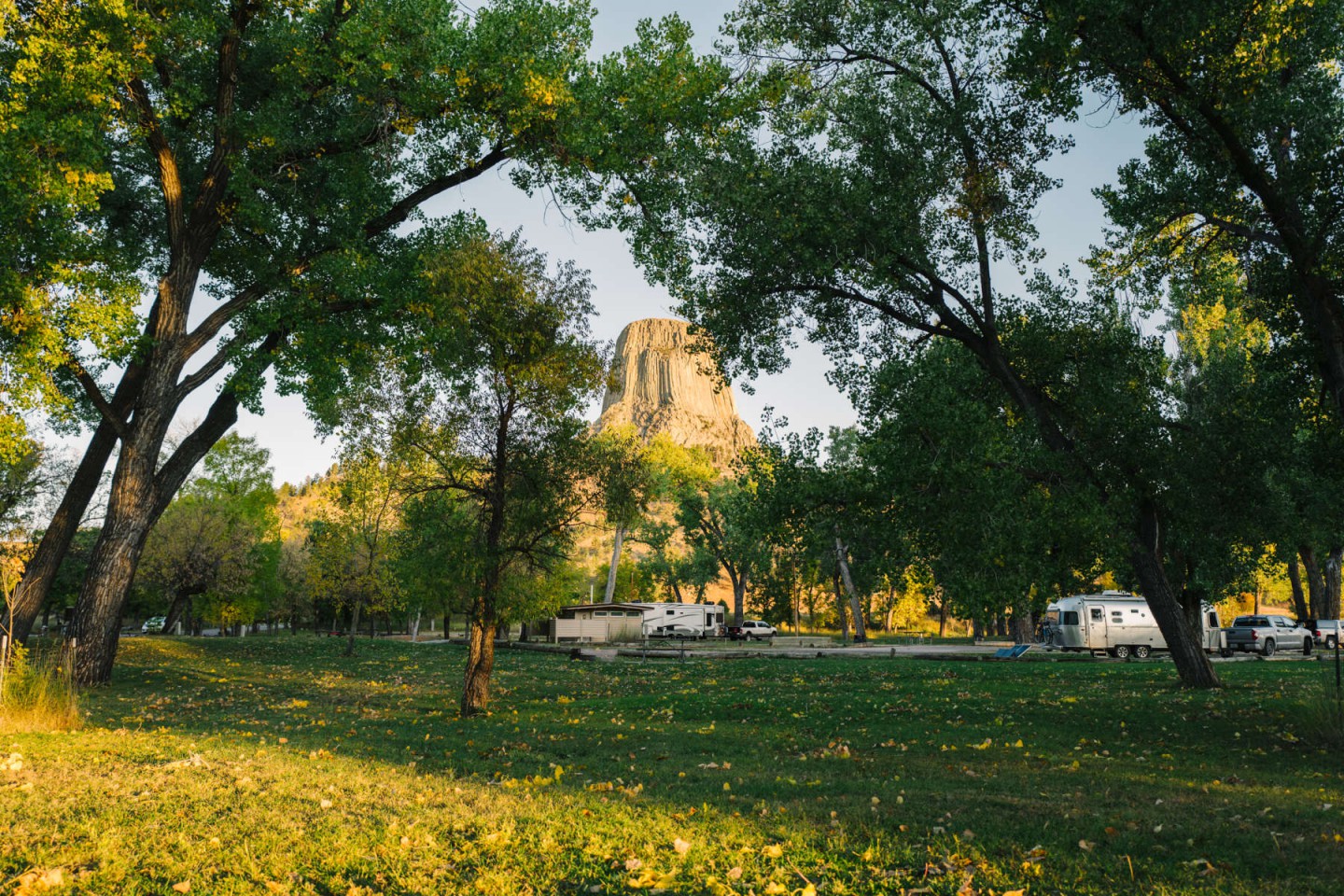 Afbeelding van Devils Tower Belle Fourche River Campground