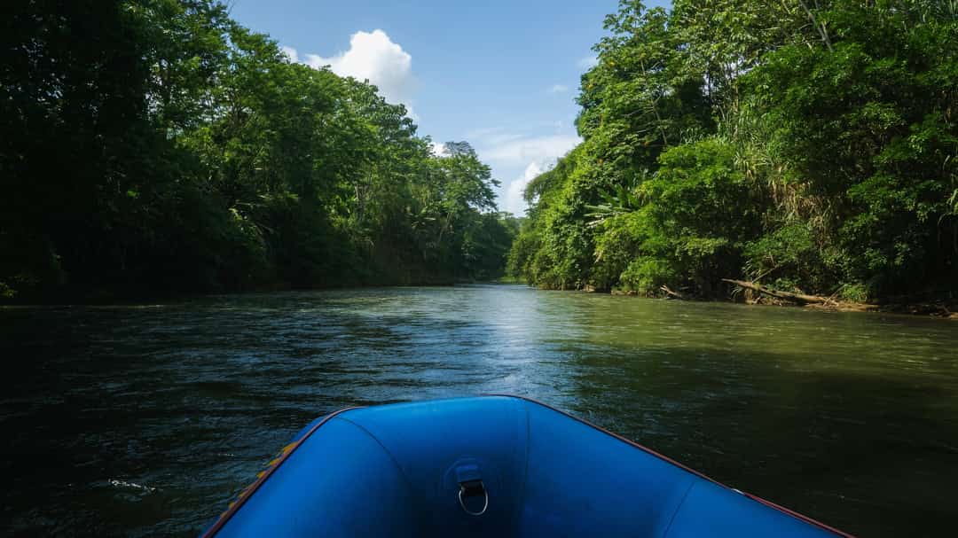 Safari Float Tour over de Peñas Blancas River