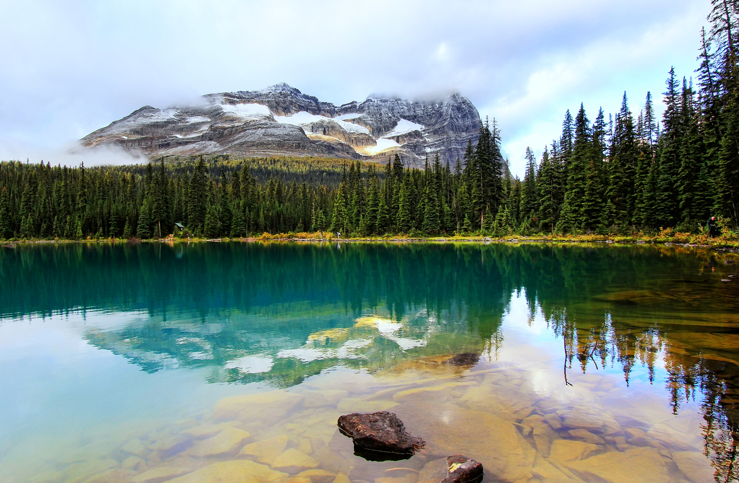 Verblijf op eigen gelegenheid West-Canada