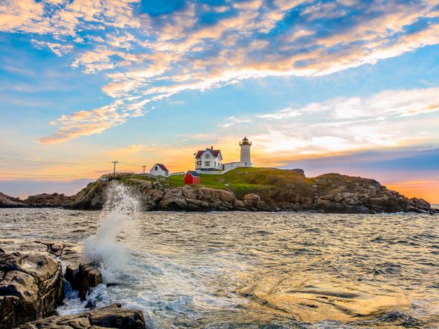 Coast Maine, New England