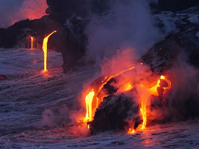 Vulkanen Hawaii