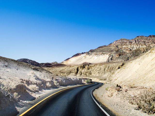 Weg in Death Valley National Park