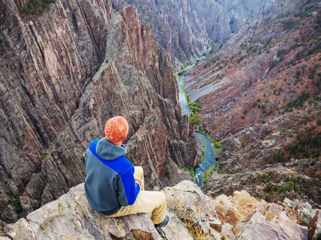 Black Canyon of the Gunnison National Park in Colorado