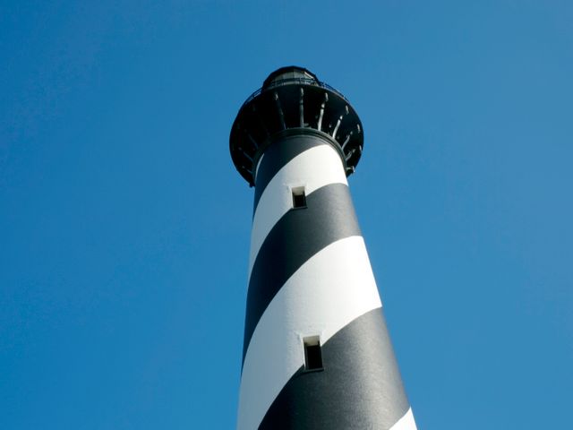 Vuurtoren , Outerbanks, North Carolina