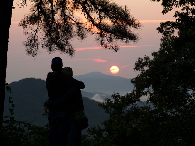Blue Ridge Mountains, South Carolina sunset