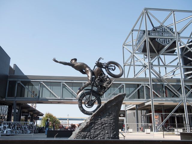 Harley Davidson museum , Milwaukee