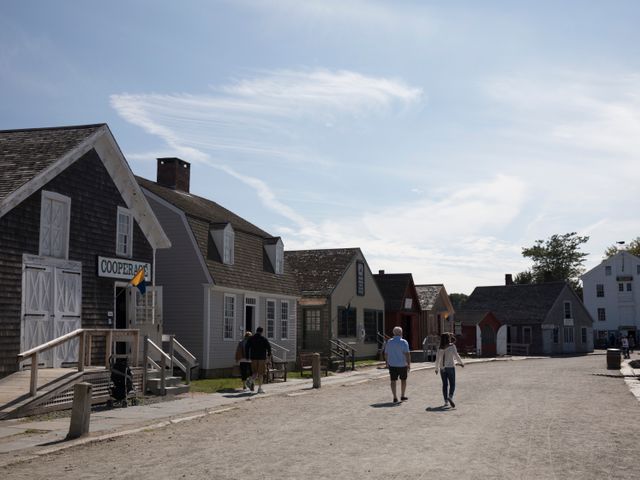 Old Mystic village , Connecticut