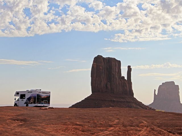 Camperreis Amerika door Monument Valley