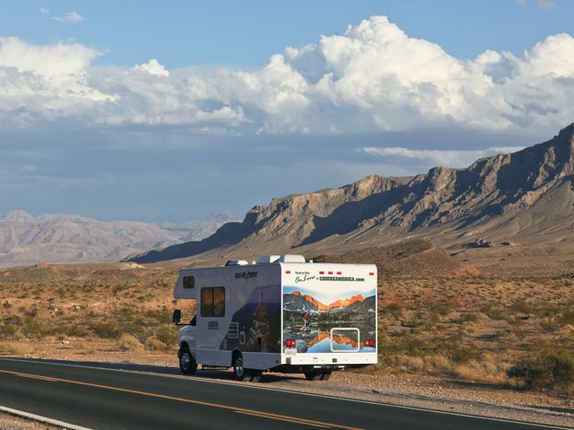 Camperreis door Death Valley