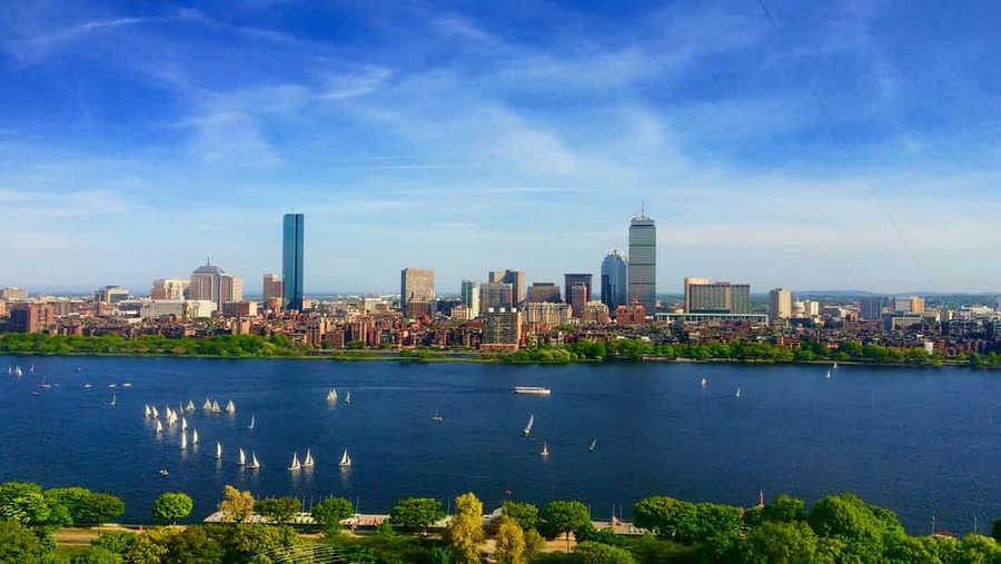 Boston Vanaf Het Water