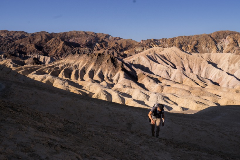 Death Valley, Californië West-Amerika