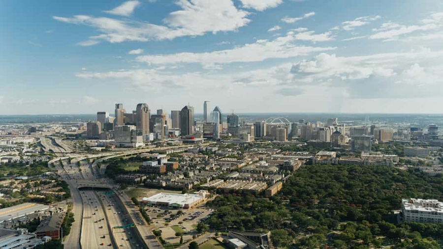 Dallas Skyline USA