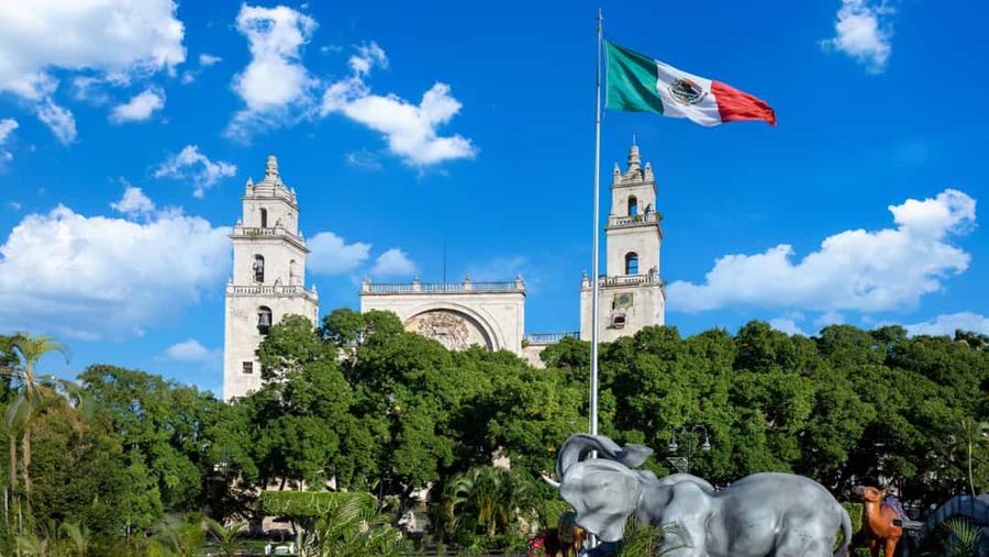 Merida Kathedraal Mexico