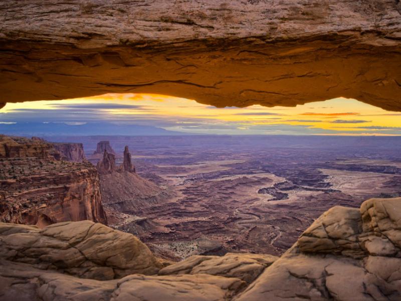 National Parks Selects From MacGillivray Freeman Arches HDRs MesaArch ProcessedHDR