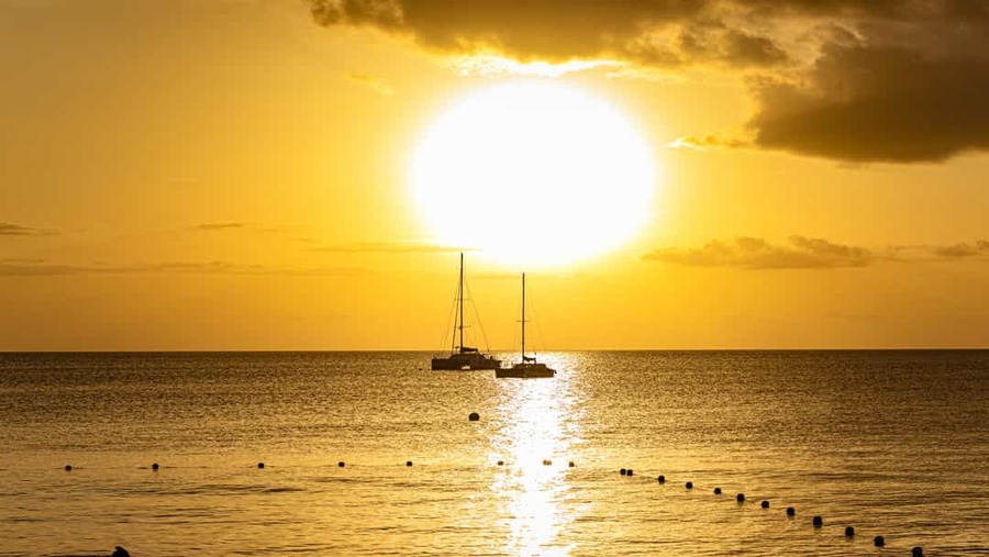 Negril zonsondergang