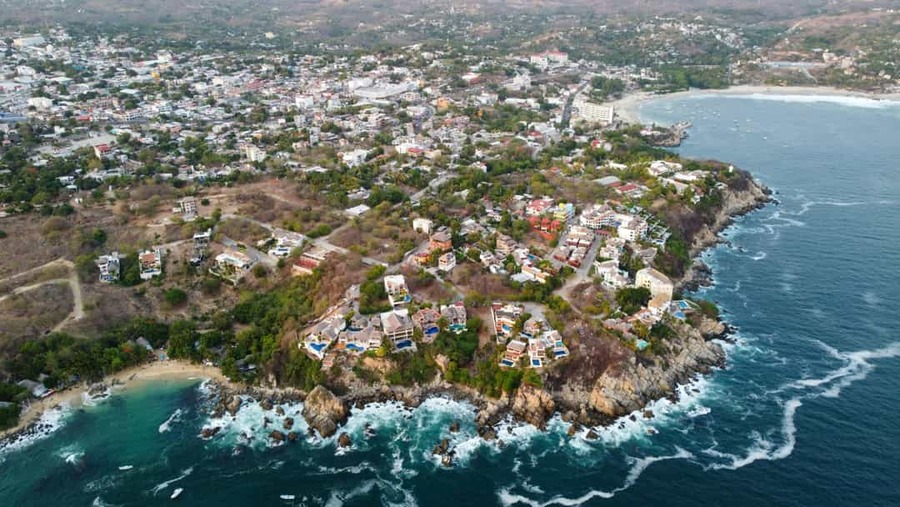 Oaxaca Kust Mexico