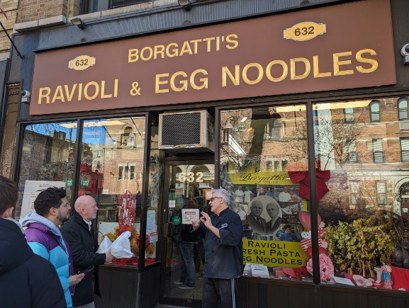 De beste pasta haal je bij Borgatti's