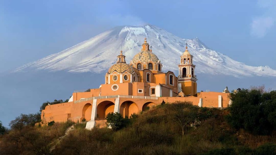 Puebla Met Vulkaan