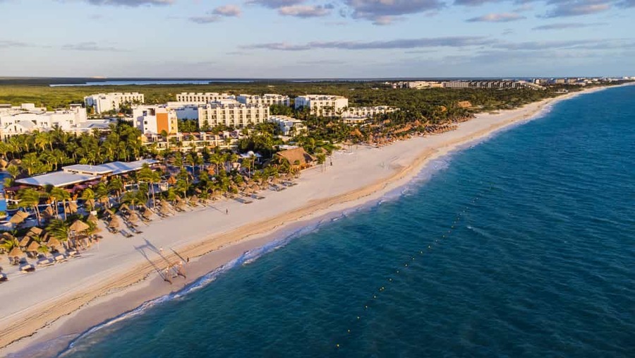 Riviera Maya Vanuit De Lucht