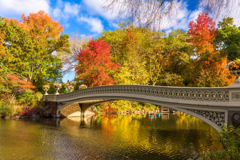 Central Park New York herfst