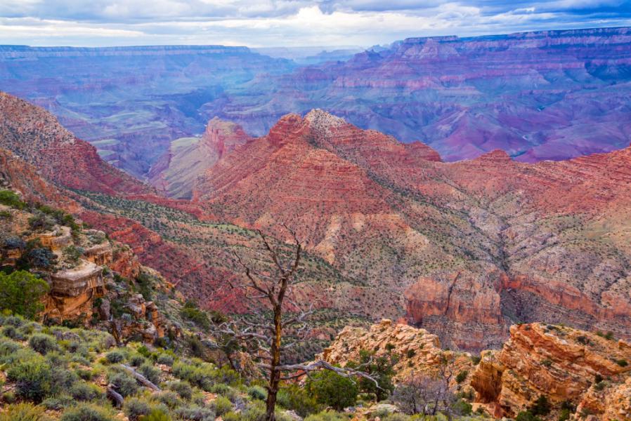 Colorful Grand Canyon View, Arizona