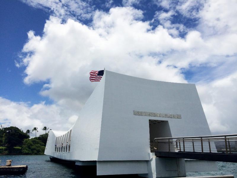 Pearl Harbor Memorial Hawaii The Uss Arizona Memoria