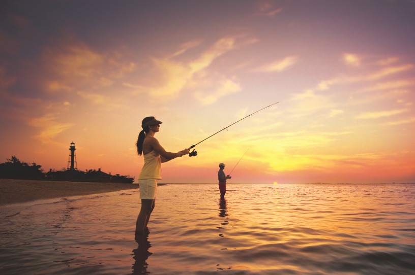 Fishing on Sanibel Island