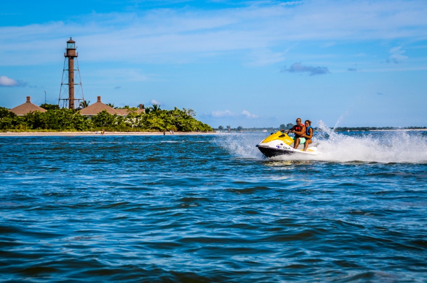 Wave Runner Sanibel Lighthhouse