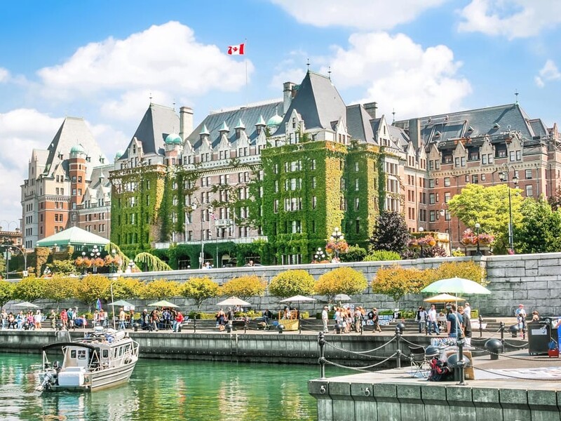 Harbour van Victoria, Vancouver Island, Canada