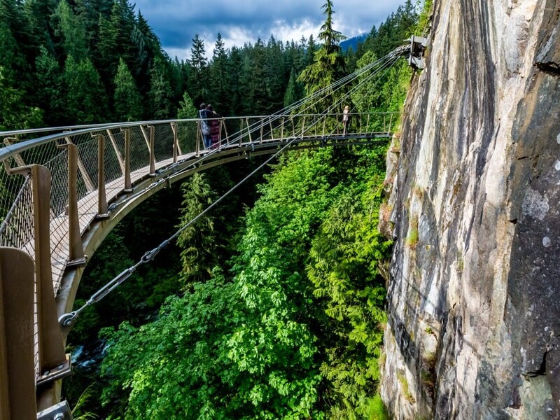 Capilano Cliff Walk, Canada