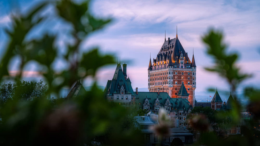 Chateau Frontenac in Quebec City