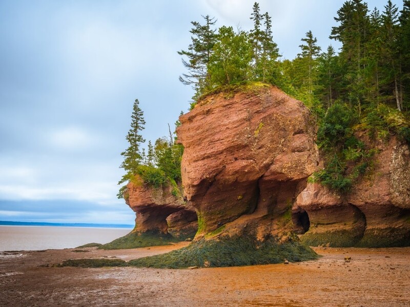Hopewell Rocks Provincial Park Canada