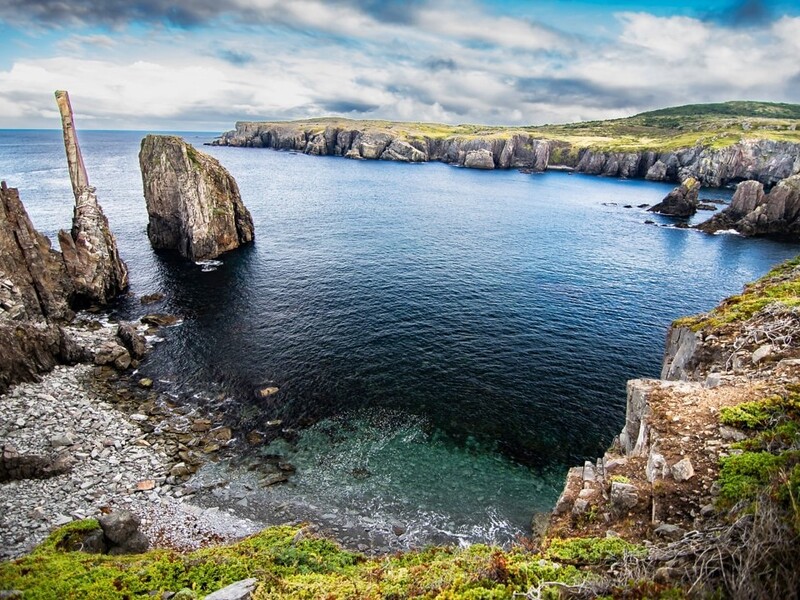 Chimney Rock - Newfoundland and Labrador Canada.