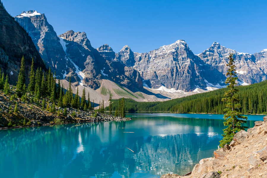 Meer in Banff National Park