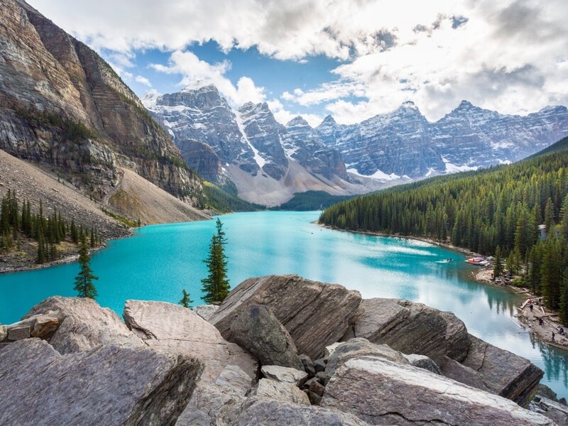 Moraine Lake in Banff National Park