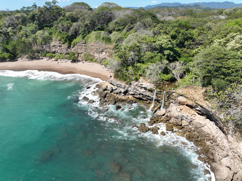 Montezuma Beach Waterval, Costa Rica