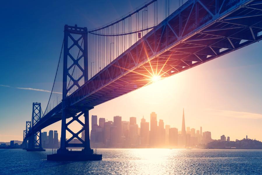 Golden gate bridge amerika