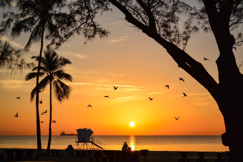 Sunrise On Fort Lauderdale Beach