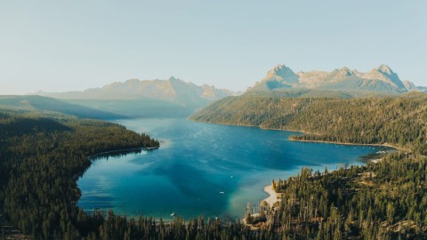 Redfish Lake, near Stanley