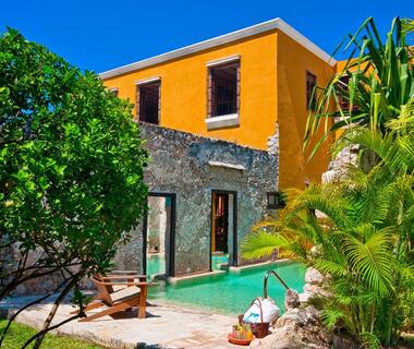 Zwembad Hacienda Campeche