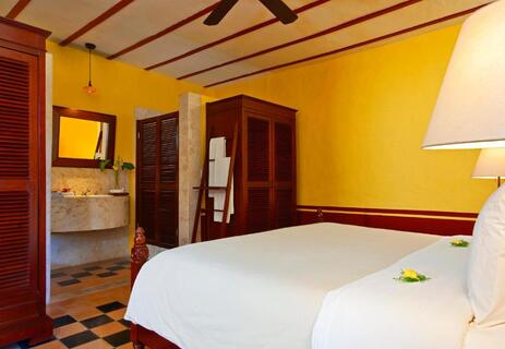 Double room Hacienda Campeche