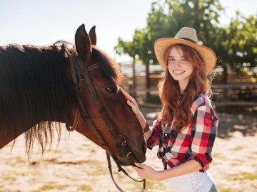 Cowgirl in Texas