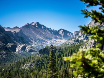 Colorado Rocky Mountains view