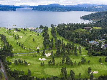 Coeur D'Alene Resort Golf course, Idaho  Photo credit: Idaho tourisme