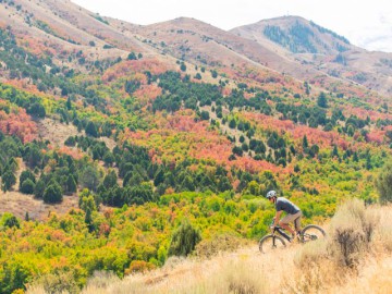 Mountain biking, Pacatello  Photo credit: Idaho tourism