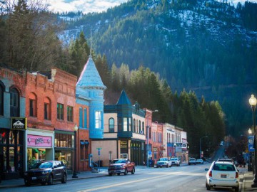 Downton Wallace, Idaho Photo credit: Idaho tourism