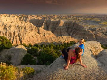 Hiking Badlands National Park, South Dakota