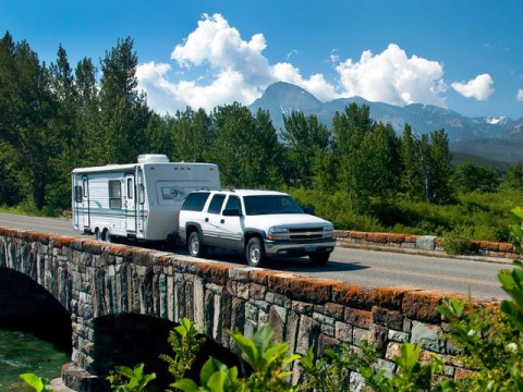 St. Mary Valley in Glacier National Park, Montana